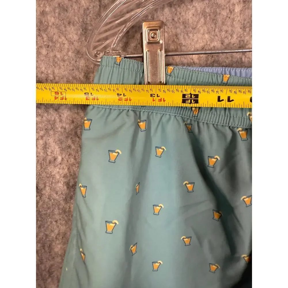 Bonobos Mens Light Blue Lined Beer Glass Swim Trunks 5